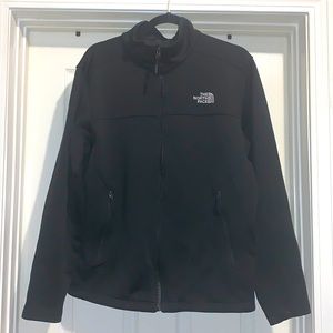 The North Face black medium zip up jacket